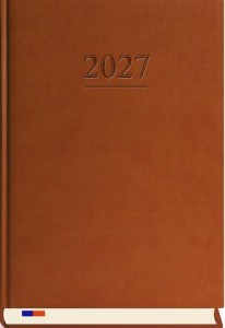 TERMINARZ 2027 STACJONARNY BRĄZ