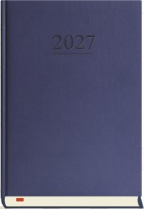 TERMINARZ 2027 A5 DZIENNY MENADŻERA GRANAT