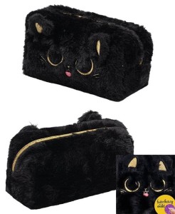 SASZETKA FLUFFY KITTY BLACK ASTRA