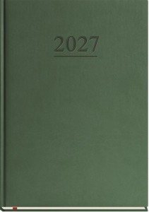 TERMINARZ 2027 B5 TYGODNIOWY KLASYCZNY ZIELEŃ