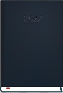 TERMINARZ 2027 B6 DZIENNY POWSZECHNY GRANAT