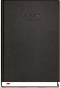 TERMINARZ 2027 B6 DZIENNY POWSZECHNY CZARNY