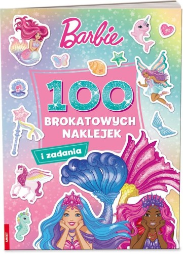 Mattel Barbie Dreamtopia. 100 brokatowych naklejek