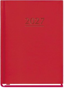 TERMINARZ 2027 A6 TYGODNIOWY OLA CZERWONY