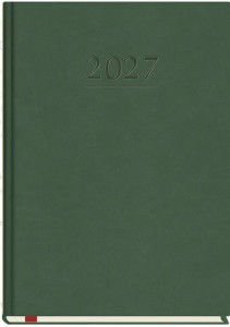 TERMINARZ 2027 A5 TYGODNIOWY POPULARNY ZIELEŃ