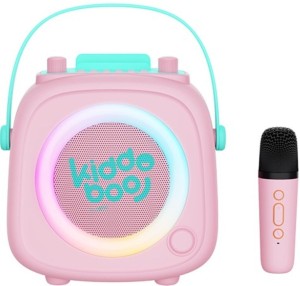 ZESTAW KARAOKE, GŁOŚNIK KIDSVOICE, RÓŻOWY