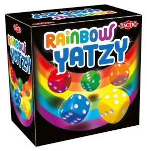 YATZY TĘCZOWE - GRA W KOŚCI, TACTIC