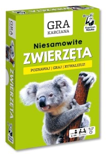 KAPITAN NAUKA. NIESAMOWITE ZWIERZĘTA. GRA KARCIANA