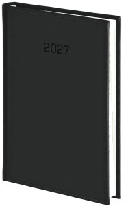 KALENDARZ 2027 A4 DZIENNY VIVELLA CZARNY