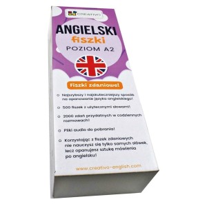 ANGIELSKI FISZKI ZDANIOWE (POZIOM A2) CREATIVO