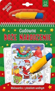 CUDOWNE BOŻE NARODZENIE. MALOWANKA Z PISAKIEM W.2