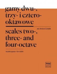 GAMY DWU-, TRZY- I CZTEROOKTAWOWE NA SKRZYPCE PWM