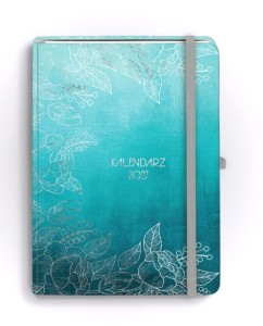 KALENDARZ 2027 BOTANICAL A4 TYGODNIOWY OCEAN