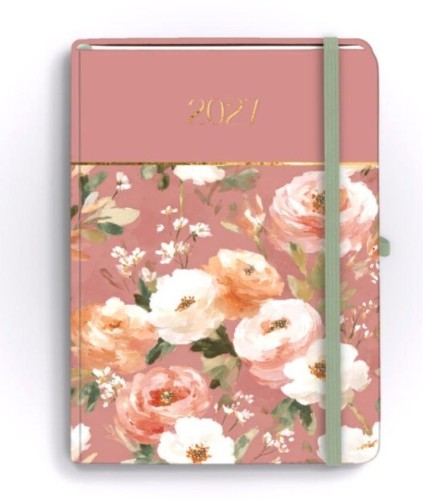 Kalendarz 2027 Botanical A5 dzienny aura