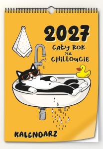 KALENDARZ 2027 ŚCIENNY MEGA KOCI