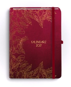 KALENDARZ 2027 BOTANICAL B6 TYGODNIOWY RUBIN