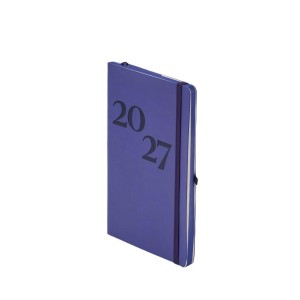 KALENDARZ 2027 A5 TYGODNIOWY PURPLE