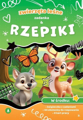 Zadanka & rzepiki. Zwierzęta leśne