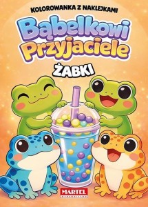 BĄBELKOWI PRZYJACIELE ŻABKI Z NAKLEJKAMI