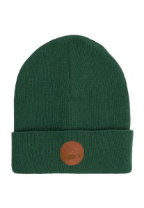 CZAPKA BEANIE Z BAWEŁNY ORGANICZNEJ SZAŁWIOWA