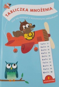 TABLICZKA MNOŻENIA Z WYSUWANYMI KARTAMI