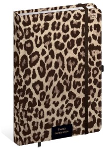 KALENDARZ 2027 B5/192 MAT+UV LEOPARD