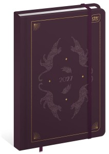KALENDARZ 2027 B6/192 METALLIC SATIN