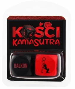 KOŚCI KAMASUTRA (CZERWONO-CZARNE), GRAMMI