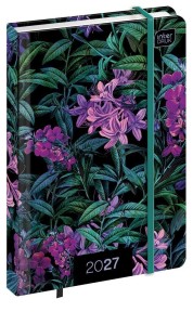 KALENDARZ 2027 A6/192 MAT+UV LILAC