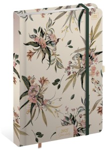 KALENDARZ 2027 B5/192 METALLIC BLOSSOM DAILY