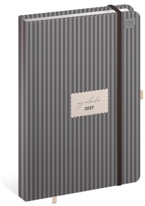 KALENDARZ 2027 A5/384 MAT+UV STRIPES