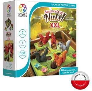 SMART GAMES SQUIRRELS GO NUTS! XXL (ENG) IUVI GAME