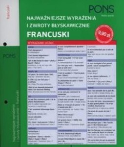 NAJWAŻNIEJSZE WYRAŻENIA I ZWROTY BŁYSK. FRANCUSKI