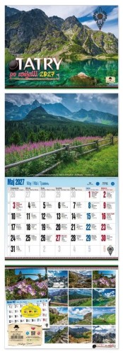 Kalendarz 2027 ścienny albumowy Tatry po zbóju!