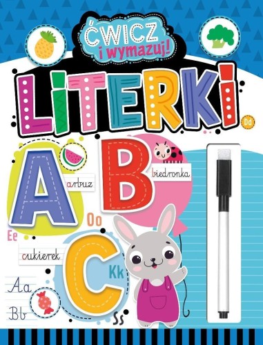 Ćwicz i wymazuj! Literki + flamaster
