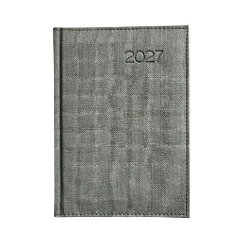 Kalendarz 2027 A4 dzienny szary