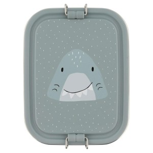 LUNCH BOX STALOWY MAŁY REKIN