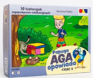 HISTORYJKI OBRAZKOWE. PAPUGA AGA OPOWIADA CZ. 5