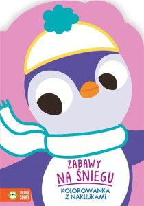 ZIMOWE KOLOROWANIE. ZABAWY NA ŚNIEGU