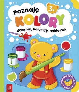 POZNAJĘ KOLORY. UCZĘ SIĘ, KOLORUJĘ, NAKLEJAM