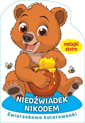 Zwierzakowe kolorowanki. Niedźwiadek Nikodem