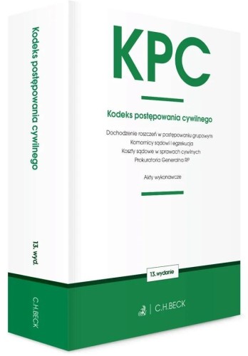 KPC. Kodeks postępowania cywilnego w.13