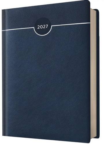 Kalendarz 2027 B6 dzienny Granatowy
