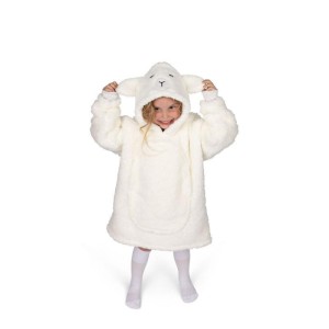 BLUZA KOC OVERSIZE OWIECZKA DLA DZIECKA 7-12 LAT