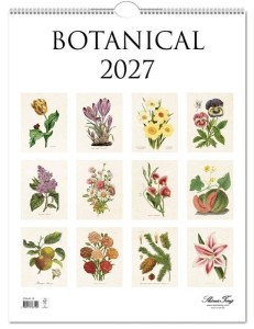 KALENDARZ 2027 ŚCIENNY BOTANIKA ROŚLINY NATURA