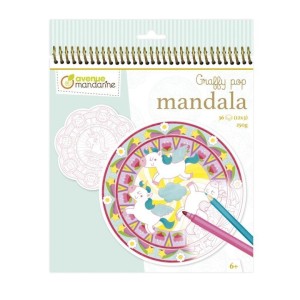 KOLOROWANKI MANDALE - JEDNOROŻCE I MAGIA