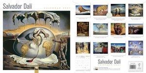 KALENDARZ ŚCIENNY KWADRAT SALVADOR DALI 2027