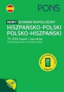 NOWY SŁOWNIK WSPÓŁCZESNY HISZP-POL, POL-HISP.