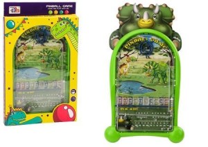 PINBALL DINOZAURY ZIELONY, LEANTOYS