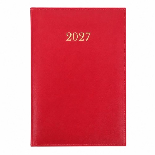 Terminarz 2027 tygodniowy B5 Divas czerwony